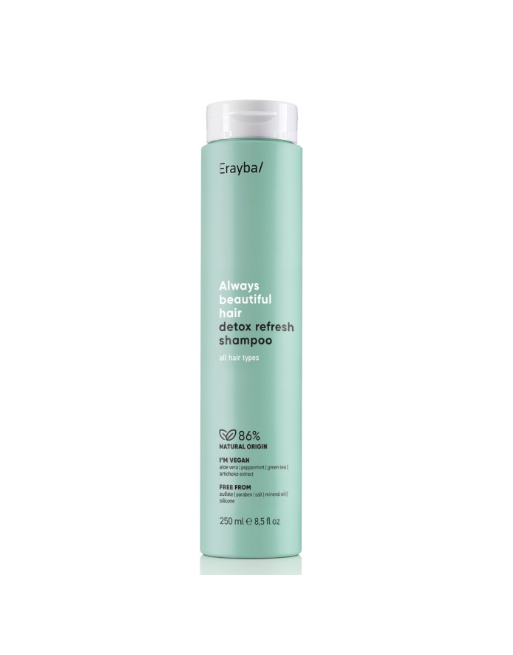 Шампунь очищаючий (детокс) для всіх типів волосся Erayba ABH Detox Refresh Shampoo 250мл