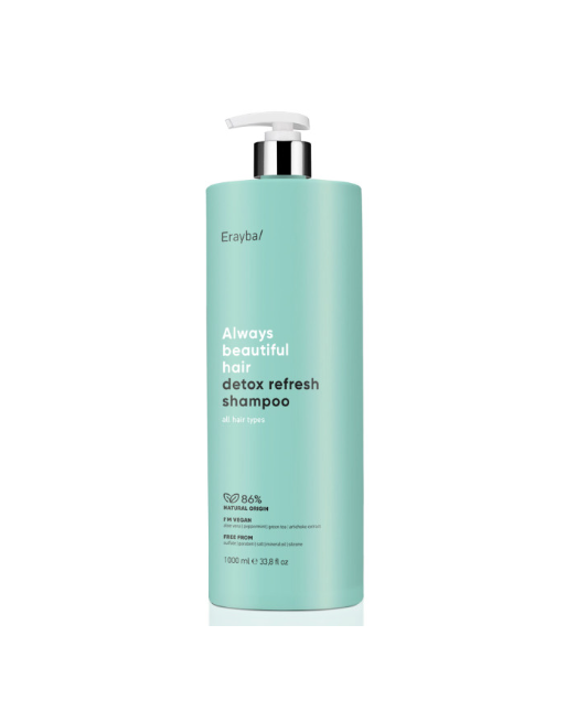 Шампунь очищающий (детокс) для всех типов волос Erayba ABH Detox Refresh Shampoo 1000мл