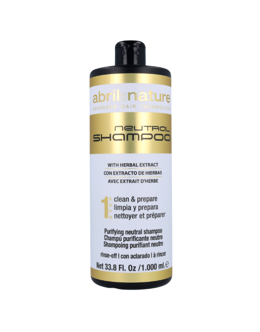 Шампунь для волос восстанавливающий Abril et Nature Neutral Shampoo №1 1000мл