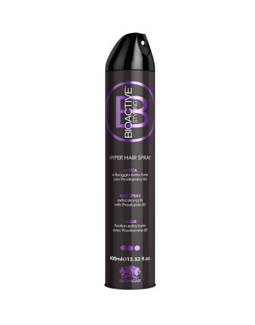 Лак для волосся екстра сильної фіксації Farmagan BioActive Styling Hard Hair Spray 400мл