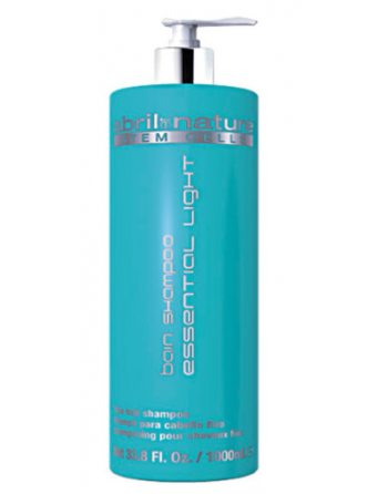 Шампунь для тонкого та тендітного волосся Abril et Nature Stem Cells Bain Shampoo Essential Light 1000мл