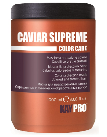 Маска с икрой для окрашенных волос KayPro Caviar Supreme Color Protection Mask 1000мл