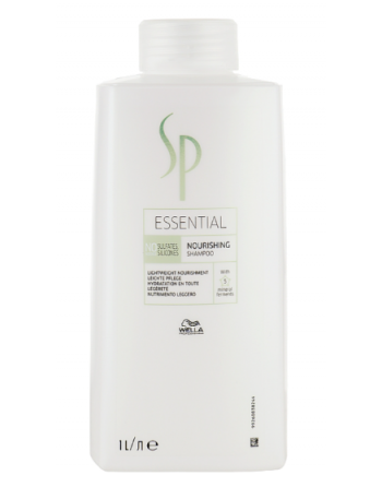 Живильний шампунь для волосся без обтяження Wella SP Essential Nourishing Shampoo 1000мл
