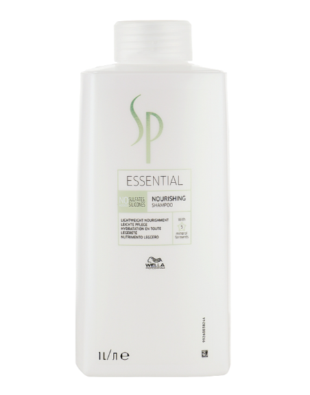 Питательный шампунь для волос без утяжеления Wella SP Essential Nourishing Shampoo 1000мл