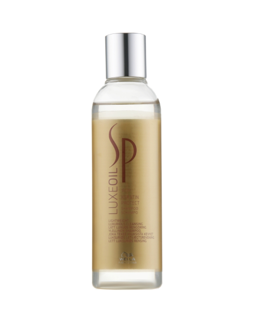 Шампунь для защиты кератина волос Wella SP Luxeoil Keratin Protect Shampoo 200мл