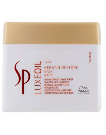 Маска для восстановления кератина волос Wella SP Luxeoil Keratin Restore Mask 400мл