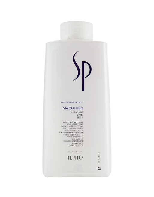 Шампунь для неслухняного волосся Wella SP Smoothen Shampoo 1000мл