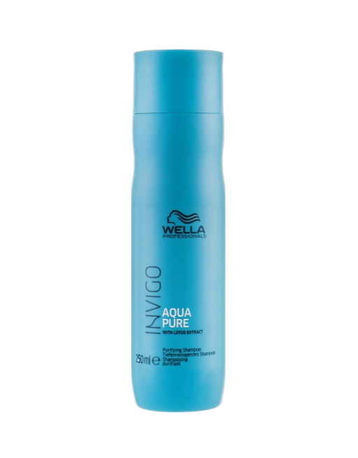 Шампунь для глубокого очищения волос и кожи головы Wella Professionals Invigo Balance Aqua Pure Purifying Shampoo 250мл