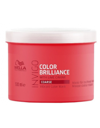 Маска для жорсткого фарбованого волосся Wella Professionals Invigo Color Brilliance Vibrant Color Mask 500мл