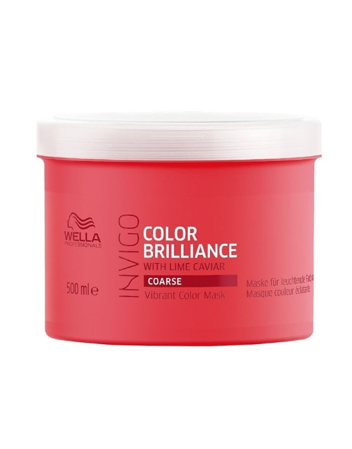Маска для жорсткого фарбованого волосся Wella Professionals Invigo Color Brilliance Vibrant Color Mask 500мл