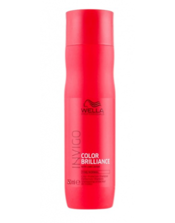 Шампунь для жестких окрашенных волос Wella Professionals Invigo Color Brilliance Color Protection Shampoo 250мл