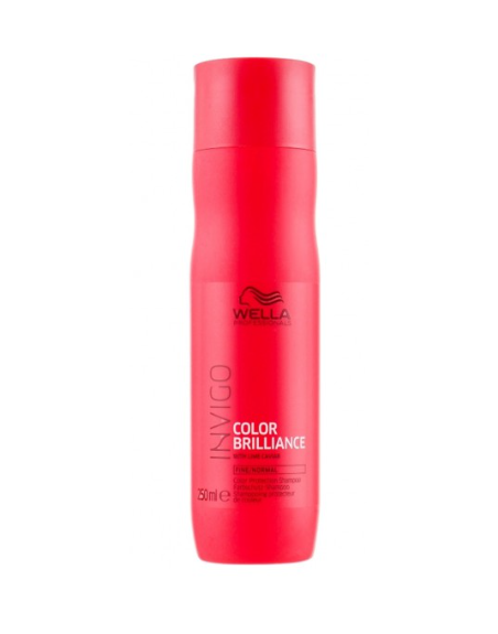Шампунь для жестких окрашенных волос Wella Professionals Invigo Color Brilliance Color Protection Shampoo 250мл