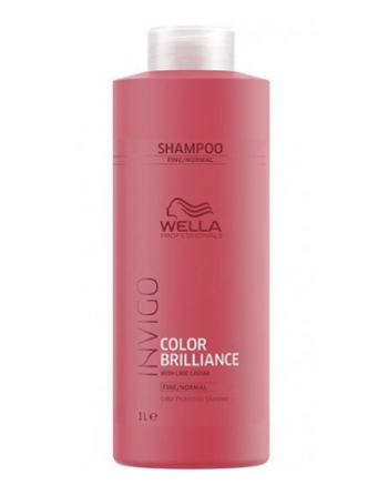 Шампунь для жорсткого фарбованого волосся Wella Professionals Invigo Color Brilliance Color Protection Shampoo 1000мл