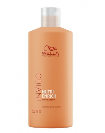 Поживний шампунь з ягодами годжі Wella Professionals Invigo Nutri-Enrich Deep Nourishing Shampoo 500мл