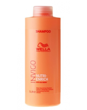 Поживний шампунь з ягодами годжі Wella Professionals Invigo Nutri-Enrich Deep Nourishing Shampoo 1000мл