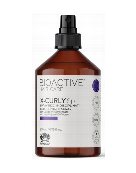 Спрей для структурування кучерявого волосся Farmagan BioActive HC X-Curly Spray 200мл