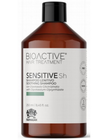 Успокаивающий шампунь для раздраженной кожи головы Farmagan BioActive HT Sensitive Shampoo  250мл