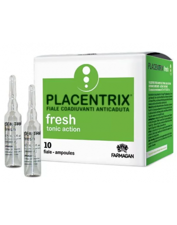 Лосьон от выпадения волос для жирной кожи в ампулах Farmagan Placentrix Fresh Tonic Action 10x7,5ml