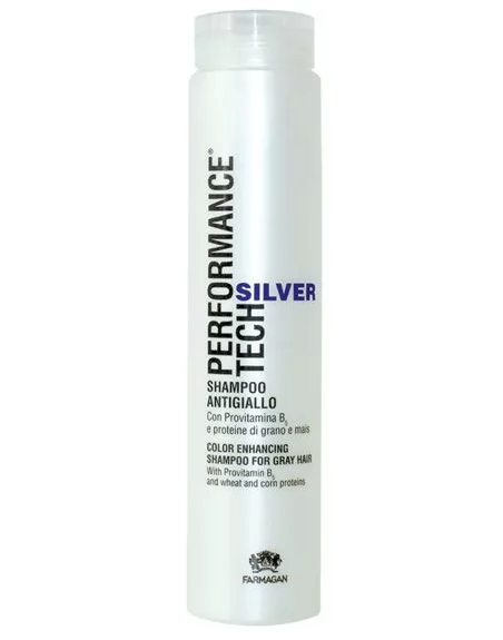 Шампунь против желтизны волос Farmagan Performance Tech Silver Shampoo 250/1000мл