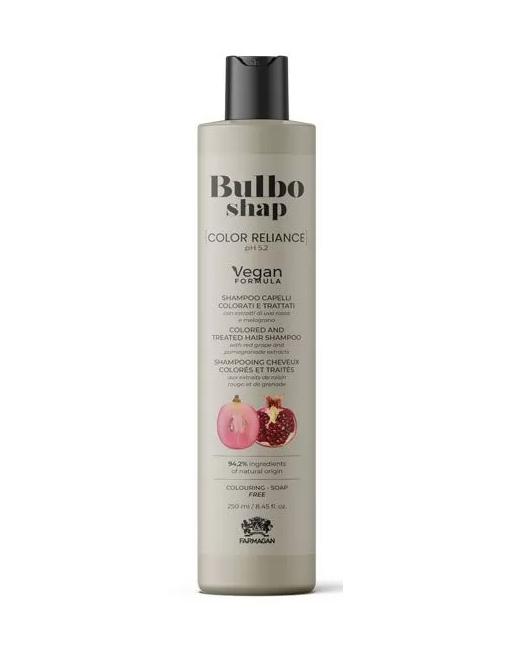 Шампунь для фарбованого та ослабленого волосся Farmagan Bulbo Shap Color Reliance Shampoo 250мл
