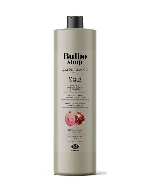 Шампунь для окрашенных и ослабленных волос Farmagan Bulbo Shap Color Reliance Shampoo 1000мл