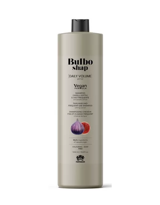 Шампунь для тонкого волосся та частого використання Farmagan Bulbo Shap Daily Volume Shampoo 1000мл