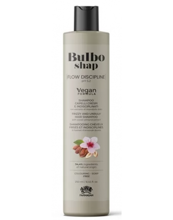 Шампунь для кучерявого та неслухняного волосся Farmagan Bulbo Shap Flow Discipline Shampoo 250мл