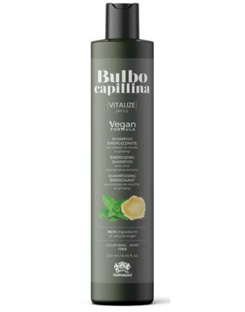 Энергетический шампунь против выпадения волос Farmagan Bulbo Capillina Vitalize Shampoo 250мл