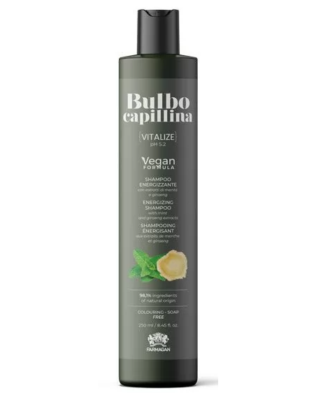 Енергетичний шампунь проти випадання волосся Farmagan Bulbo Capillina Vitalize Shampoo 250мл