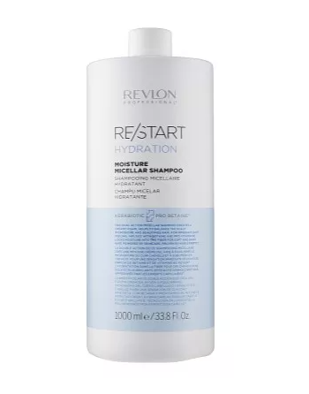 Шампунь для увлажнения волос Revlon Professional Restart Hydration Shampoo 1000мл