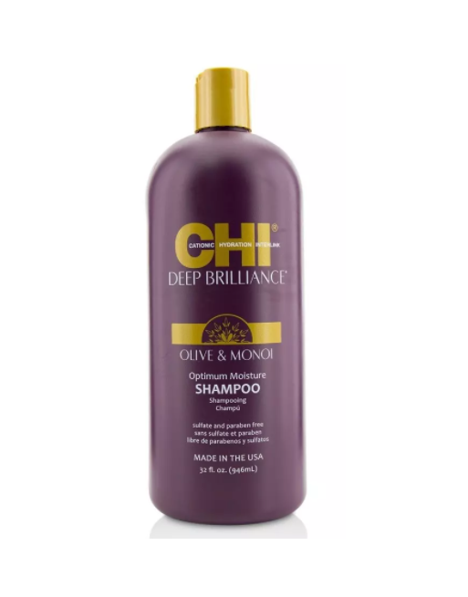 Увлажняющий шампунь для волос CHI Deep Brilliance Optimum Moisture Shampoo 946мл