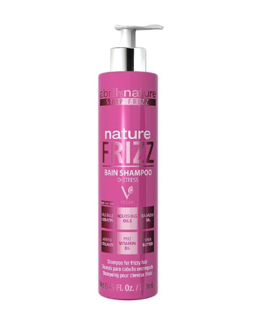 Шампунь для неслухняного волосся Abril et Nature Bain Shampoo Nature Frizz 250мл