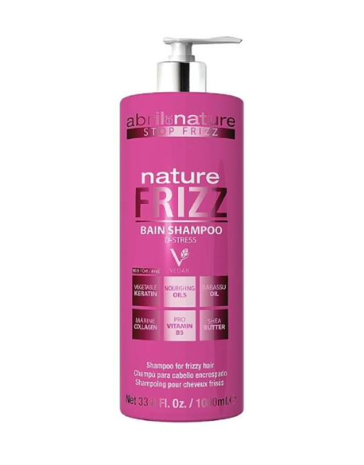 Шампунь для непослушных волос Abril et Nature Bain Shampoo Nature Frizz 1000мл
