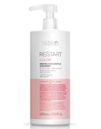 Безсульфатний шампунь для фарбованого волосся Revlon Professional Restart Color Protective Gentle Cleanser 1000мл
