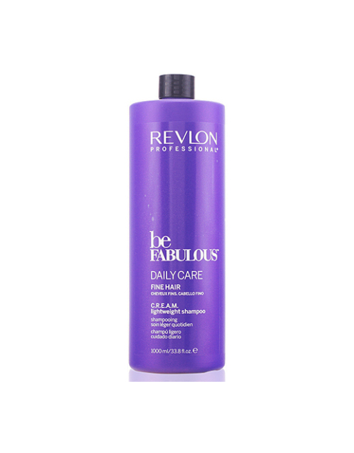 Легкий шампунь для тонких волос Revlon Professional Be Fabulous Fine Cream Shampoo 1000мл