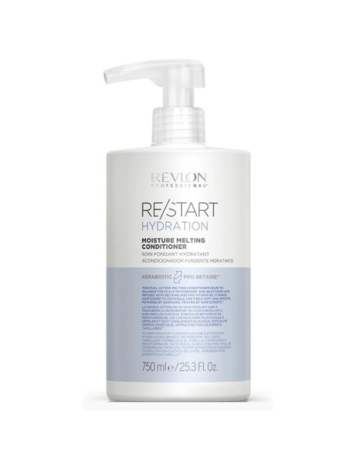 Кондиционер для увлажнения волос Revlon Professional ReStart Hydration Moisture Melting Conditioner
750мл