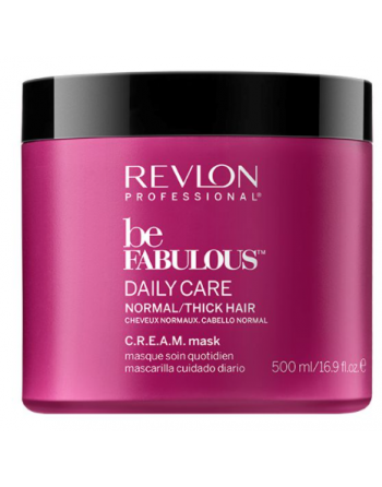 Маска для нормальных и густых волос Revlon Professional Be fabulous normal /thick cream mask 500мл