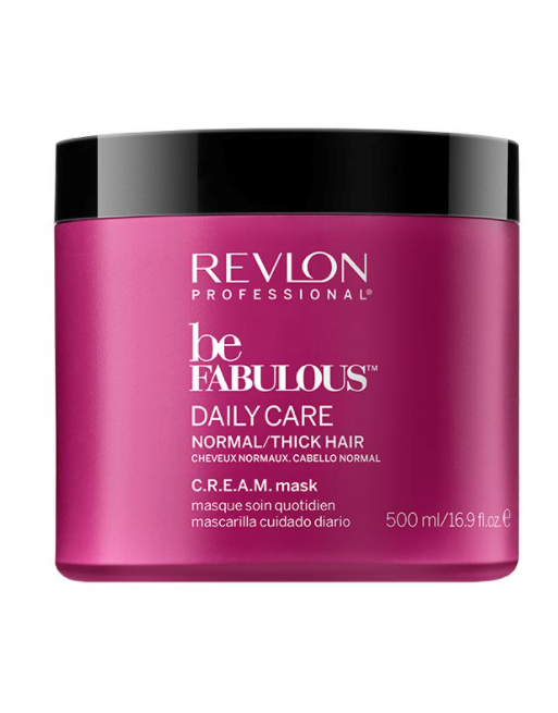 Маска для нормальных и густых волос Revlon Professional Be fabulous normal /thick cream mask 500мл