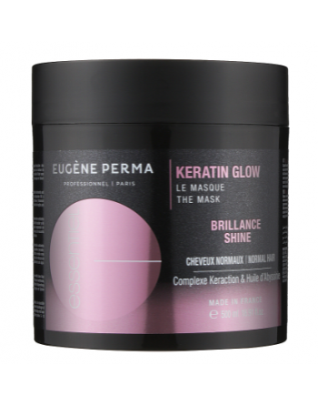 Маска с кератинном для нормальных волос Eugene Perma Essentiel Keratin Glow Reparation Brilliance Mask 500мл