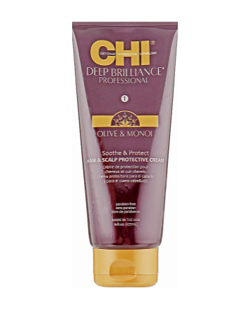 Защитный крем для кожи головы с маслами оливы и монои CHI Deep Brilliance Soothe & Protect Scalp Protecting Cream 177мл