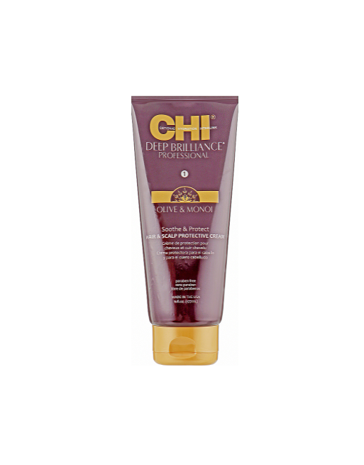 Защитный крем для кожи головы с маслами оливы и монои CHI Deep Brilliance Soothe & Protect Scalp Protecting Cream 177мл