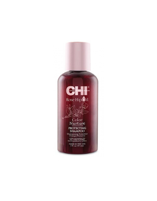 Шампунь для захисту кольору фарбованого волосся з олією шипшини CHI Rose Hip Oil Shampoo 59мл