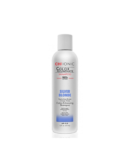 Оттеночный шампунь для светлых волос Chi Ionic Color Illuminate Shampoo Silver Blonde 355мл