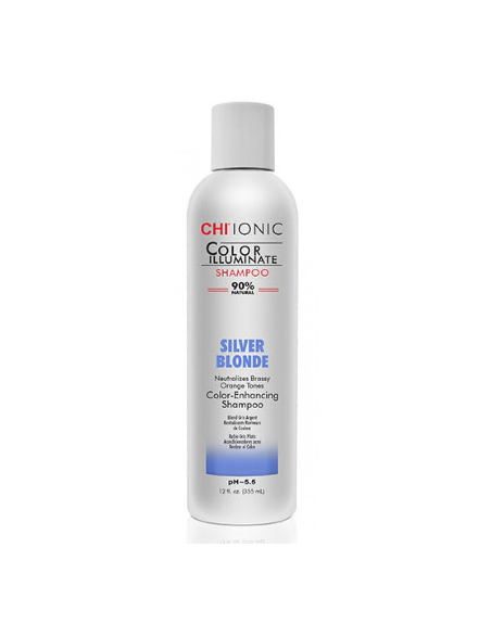 Оттеночный шампунь для светлых волос Chi Ionic Color Illuminate Shampoo Silver Blonde 355мл