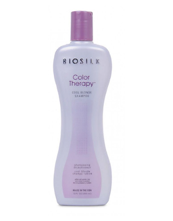 Шампунь для світлого та сивого волосся BioSilk Color Therapy Cool Blonde Shampoo 355мл
