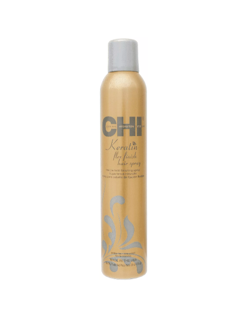 Лак для волос с кератином средней фиксации Chi Keratin Flex Finish Hair Spray 284г