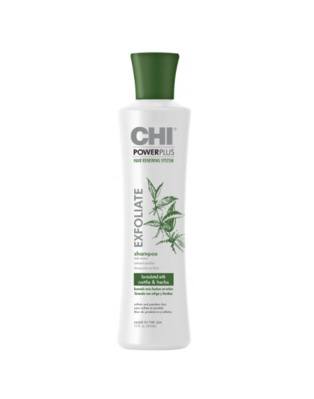 Отшелушивающий шампунь для всех типов волос CHI Power Plus Exfoliate Shampoo 355мл