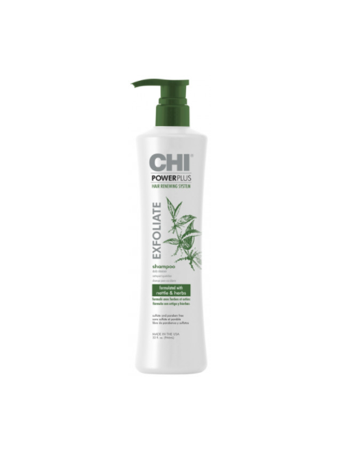 Отшелушивающий шампунь для всех типов волос CHI Power Plus Exfoliate Shampoo 946мл
