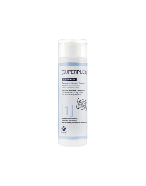 Шампунь для окрашенных и обесцвеченных волос Barex SUPERPLEX Shampoo Keratin Bonder 250мл
