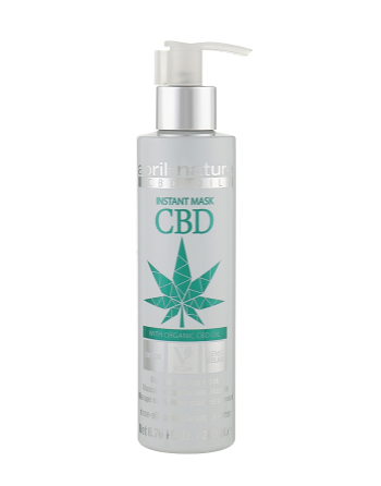 Детокс-маска для волос с конопляным маслом Abril et Nature CBD Cannabis Oil Elixir 200мл